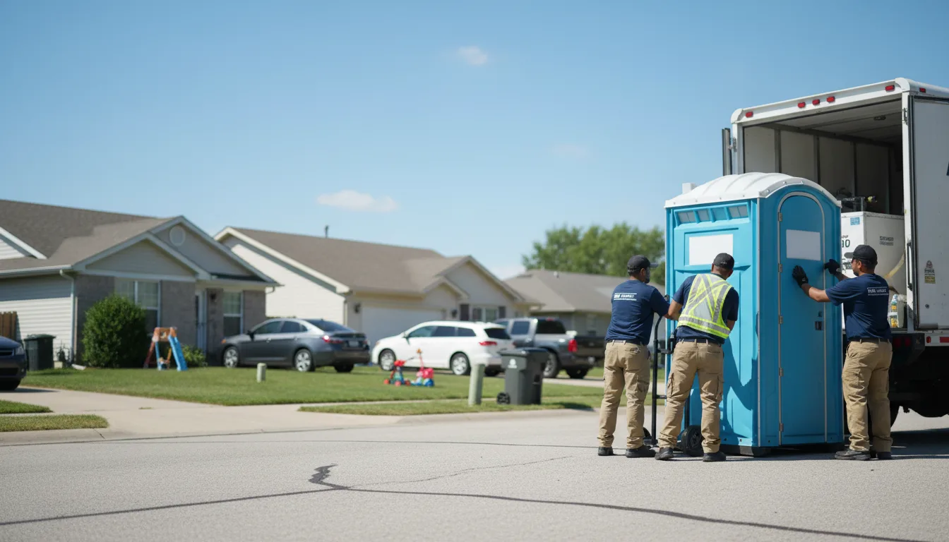 Standard Porta Potty Rentals in Sesser, IL near me